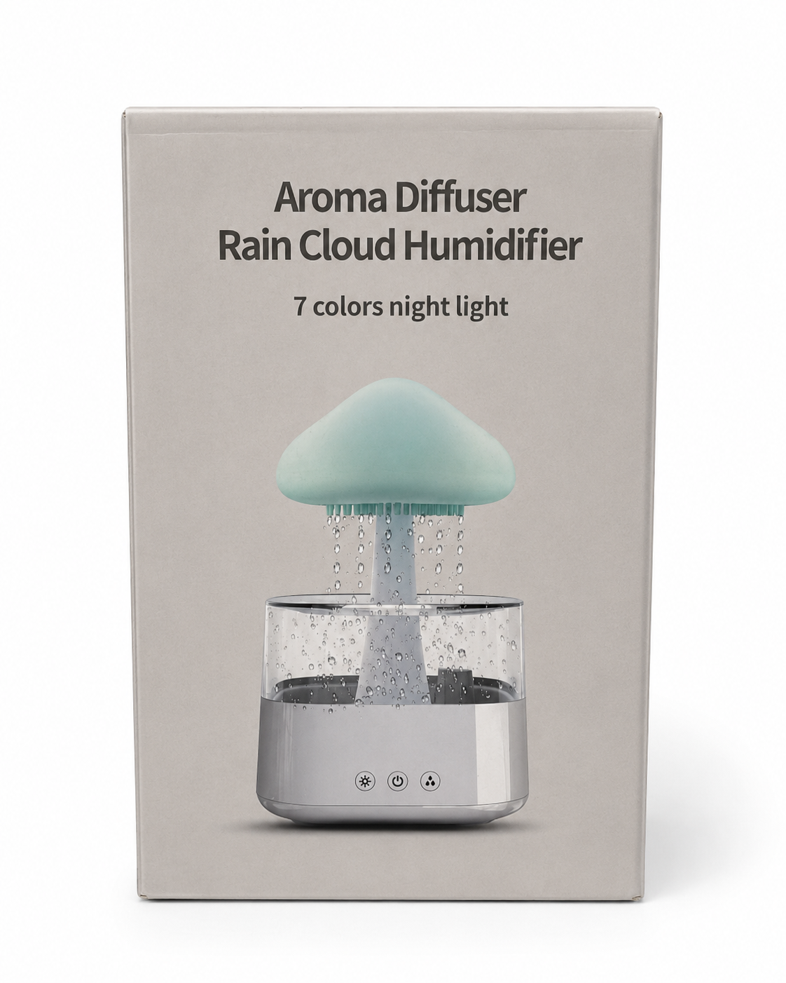 Rain Cloud Humidifier with 7-Color Night Light