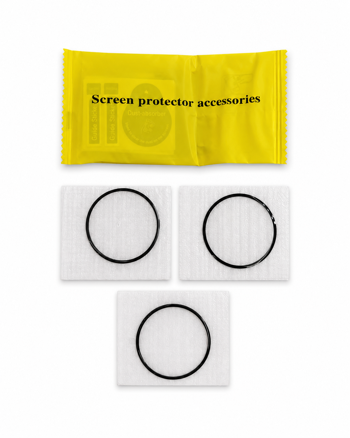 9H Tempered Glass Camera Lens Protector (3-Pack)