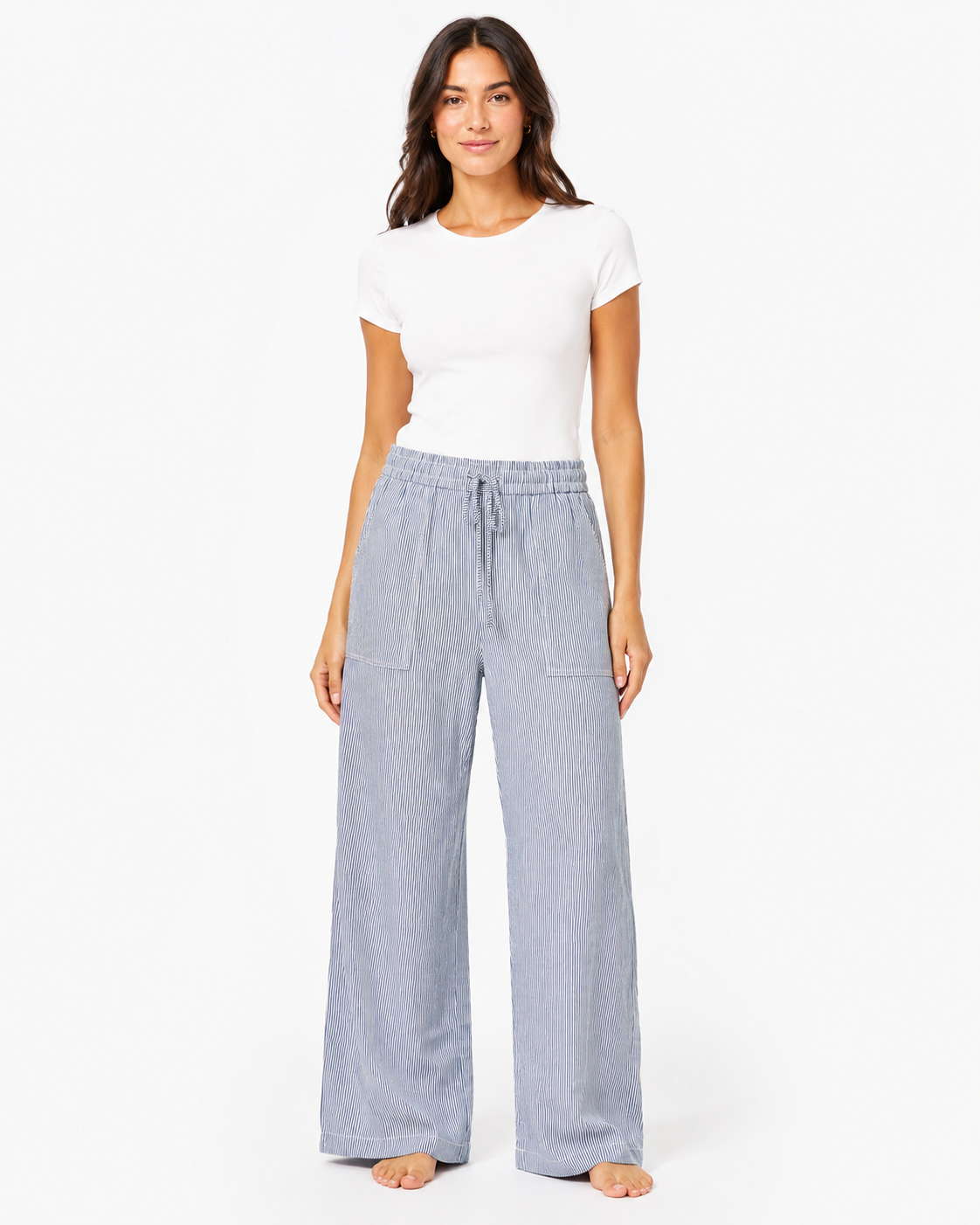 Fashion Studio Striped Wide-Leg Pants thumb 2