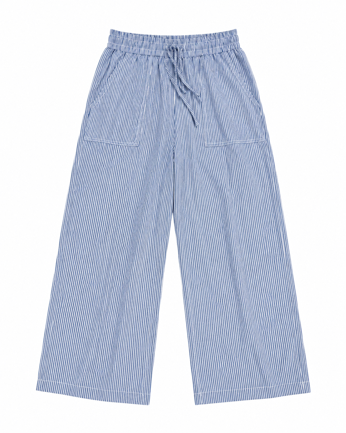 Fashion Studio Striped Wide-Leg Pants