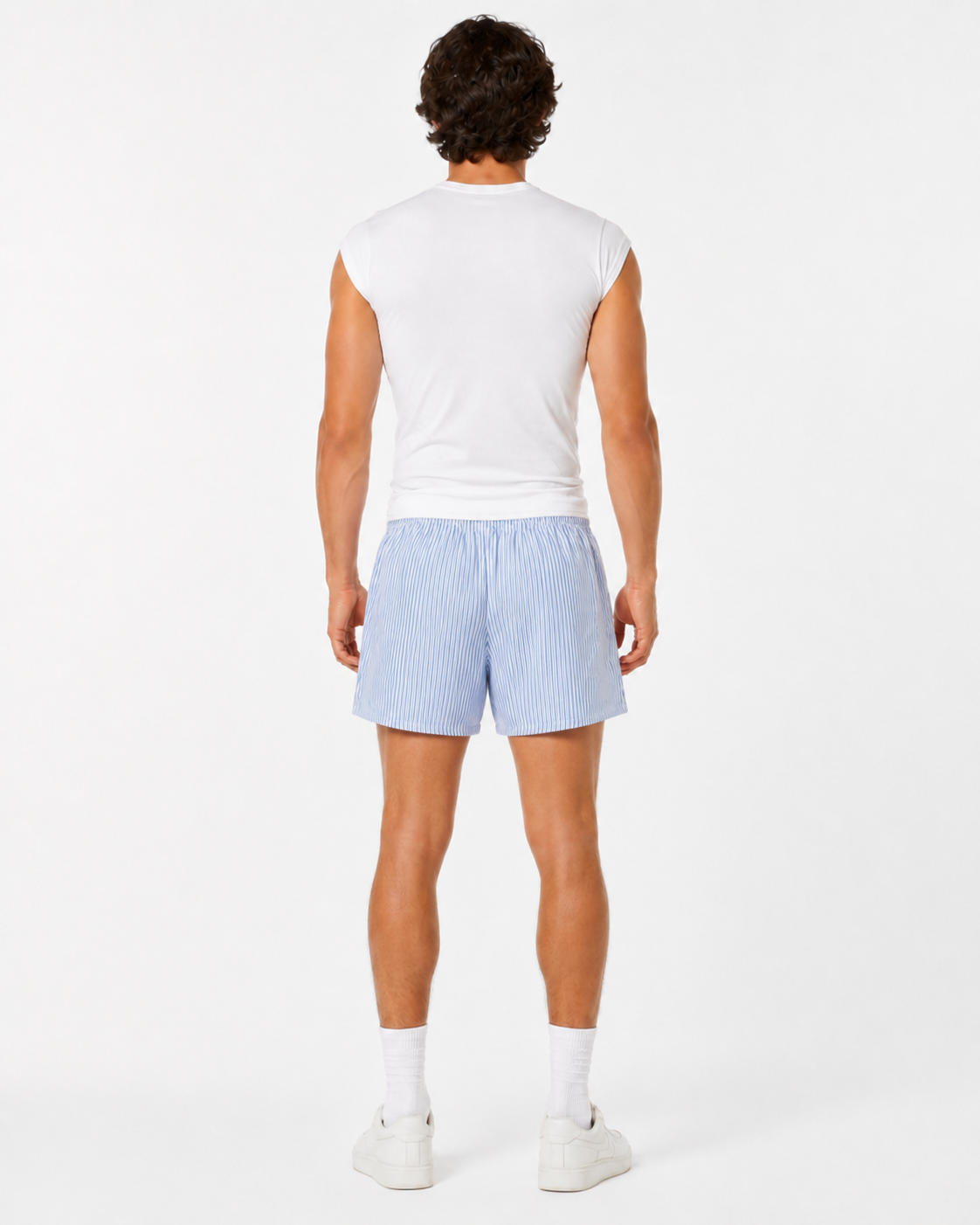 Men's Striped Cotton Boxer Shorts thumb 3