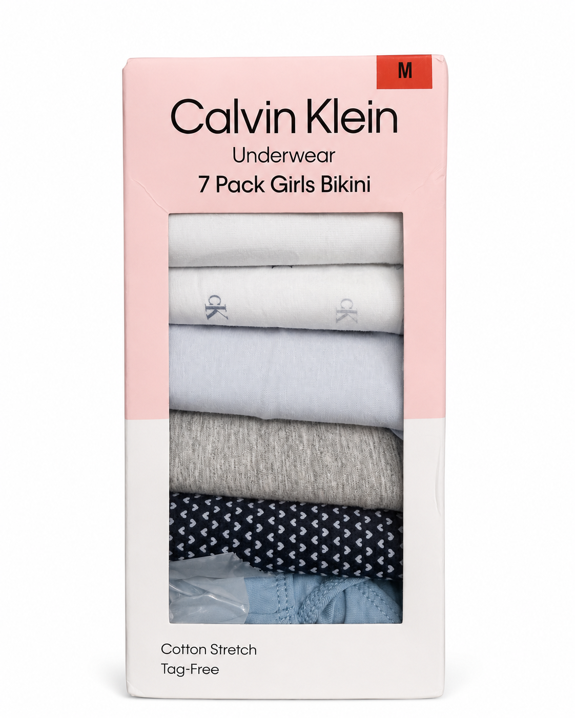 Calvin Klein Girls Bikini Underwear (7-Pack)
