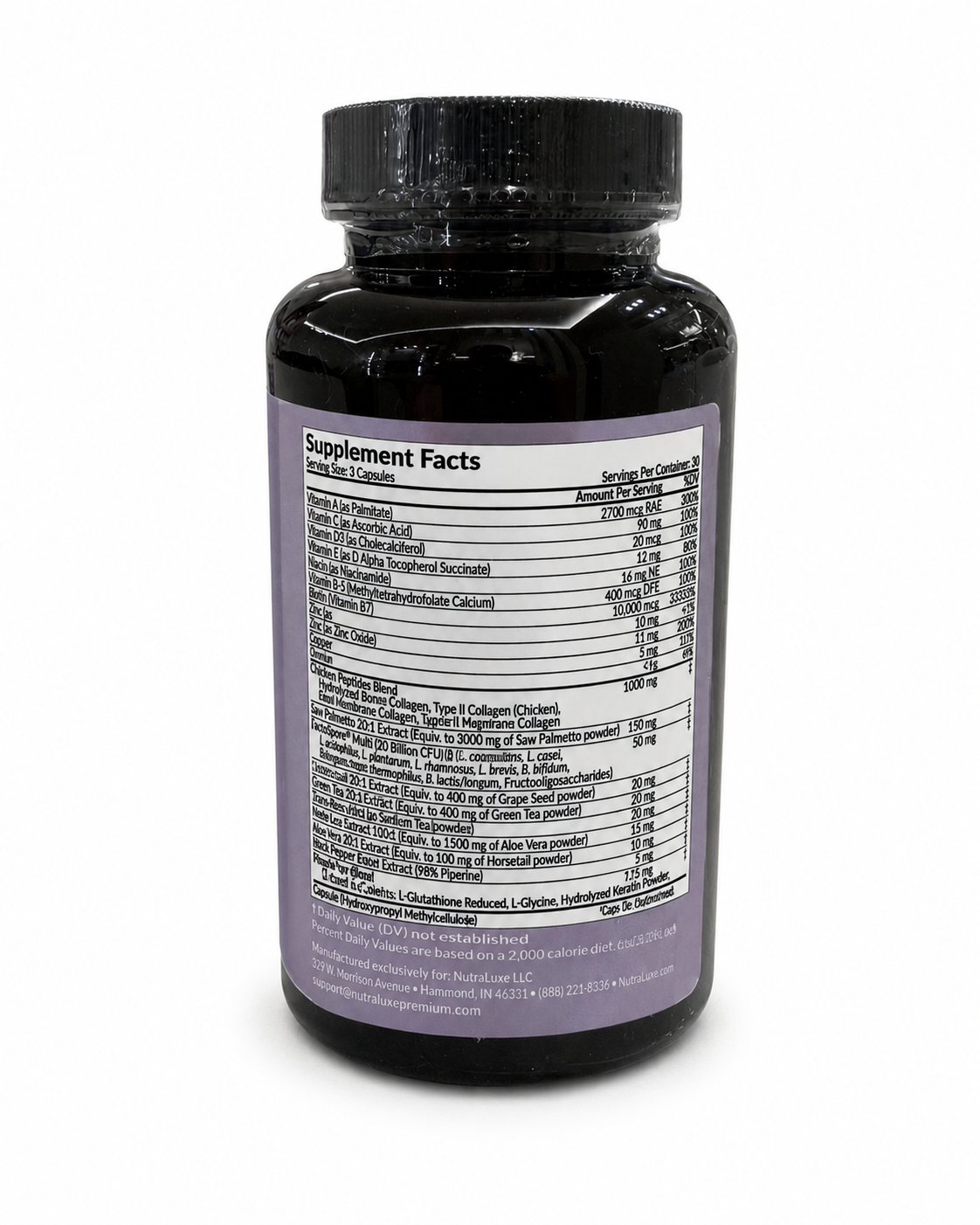 PrimeMD Collagen Peptides — Hair, Skin & Nails (90 Capsules) thumb 3