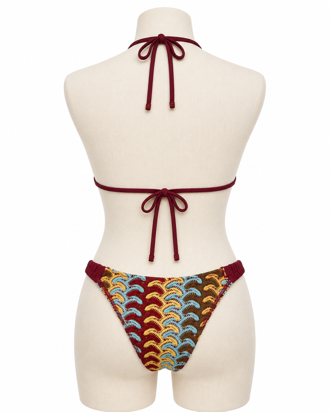 Crochet Triangle Bikini Set thumb 3