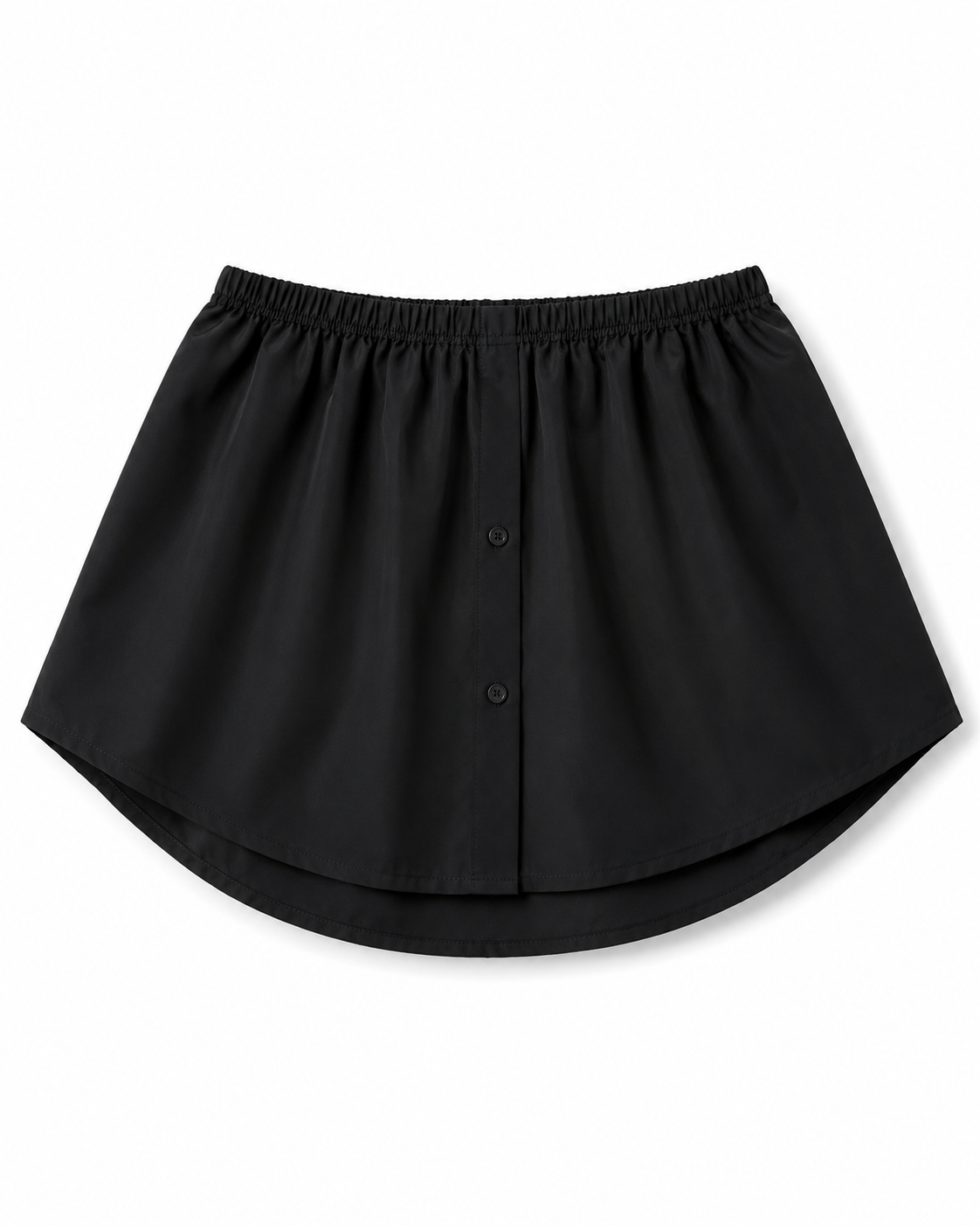 Button Front Mini Skort