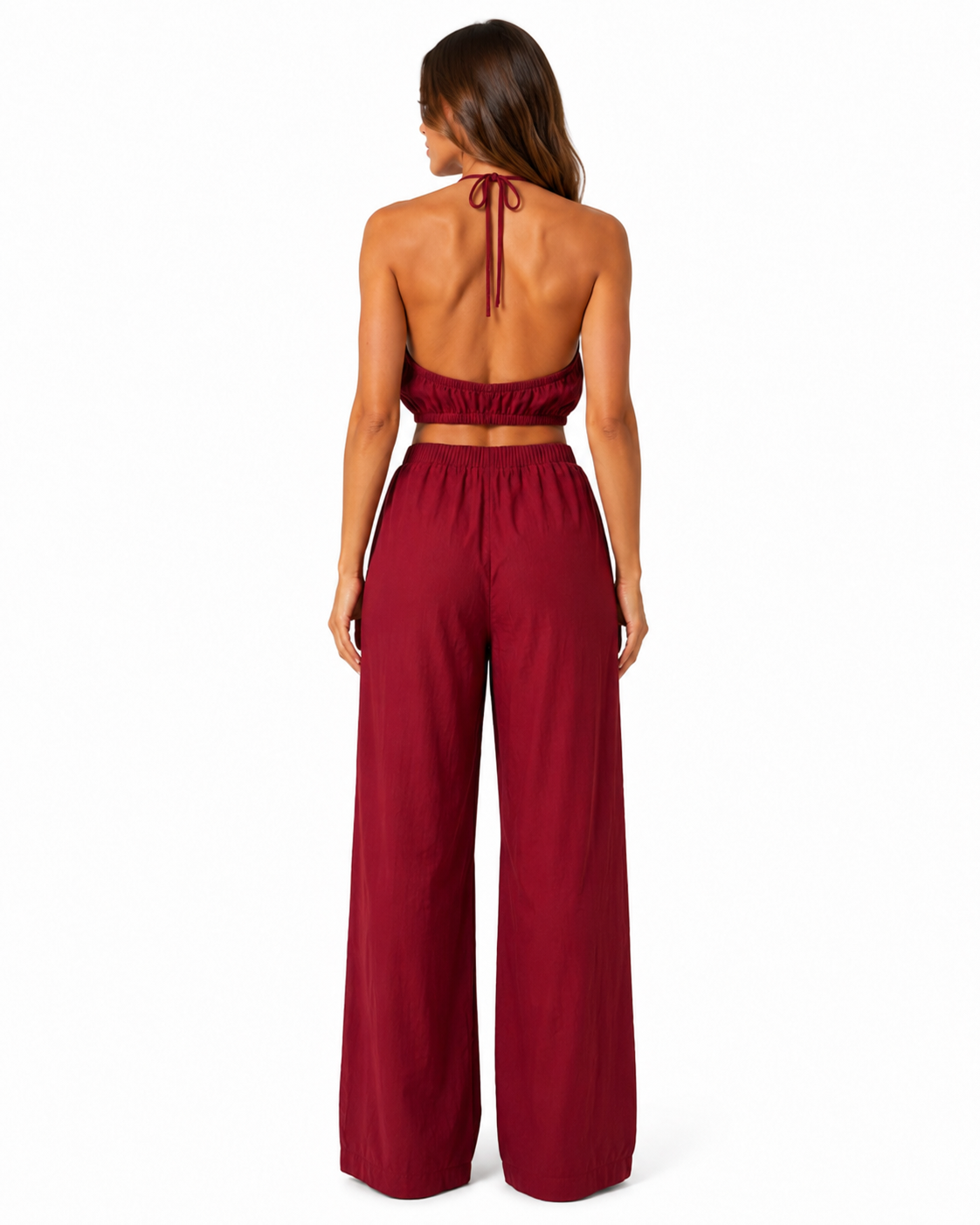 Women’s 2-Piece Halter Neck Summer Co-ord Set thumb 3