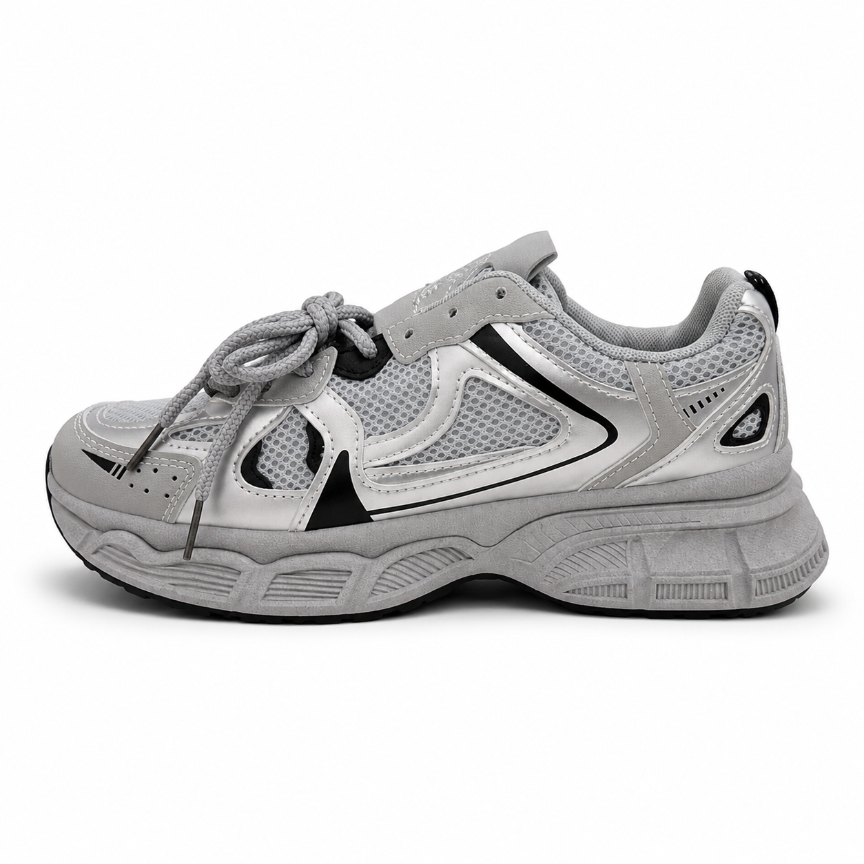 Chunky Mesh Panel Sneakers thumb 3