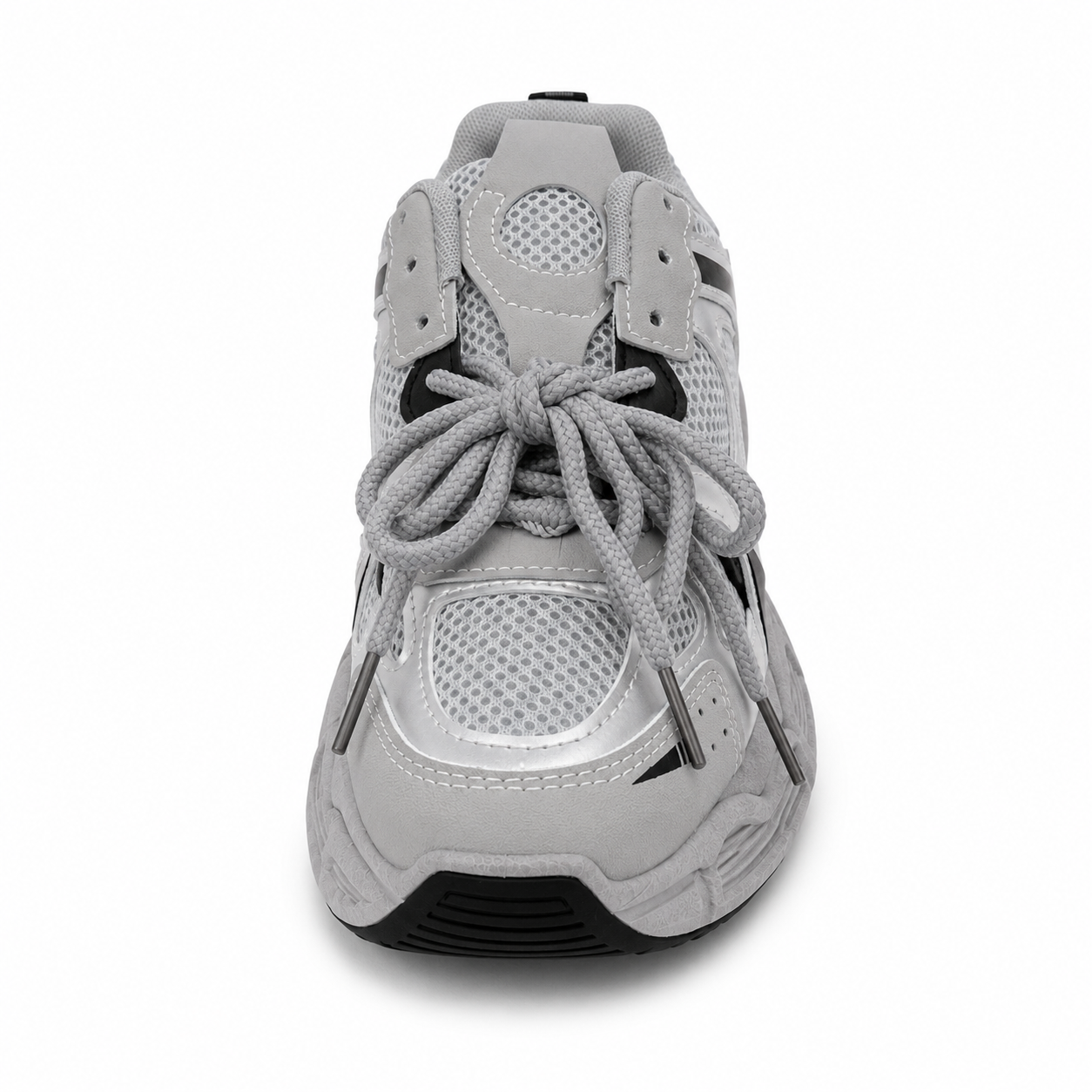 Chunky Mesh Panel Sneakers