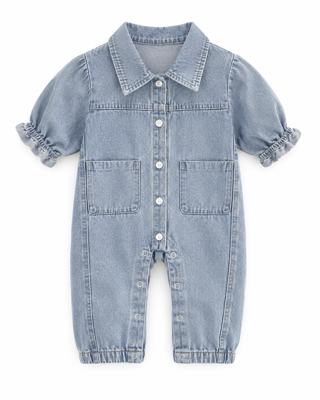 Baby Denim Romper / Jumpsuit