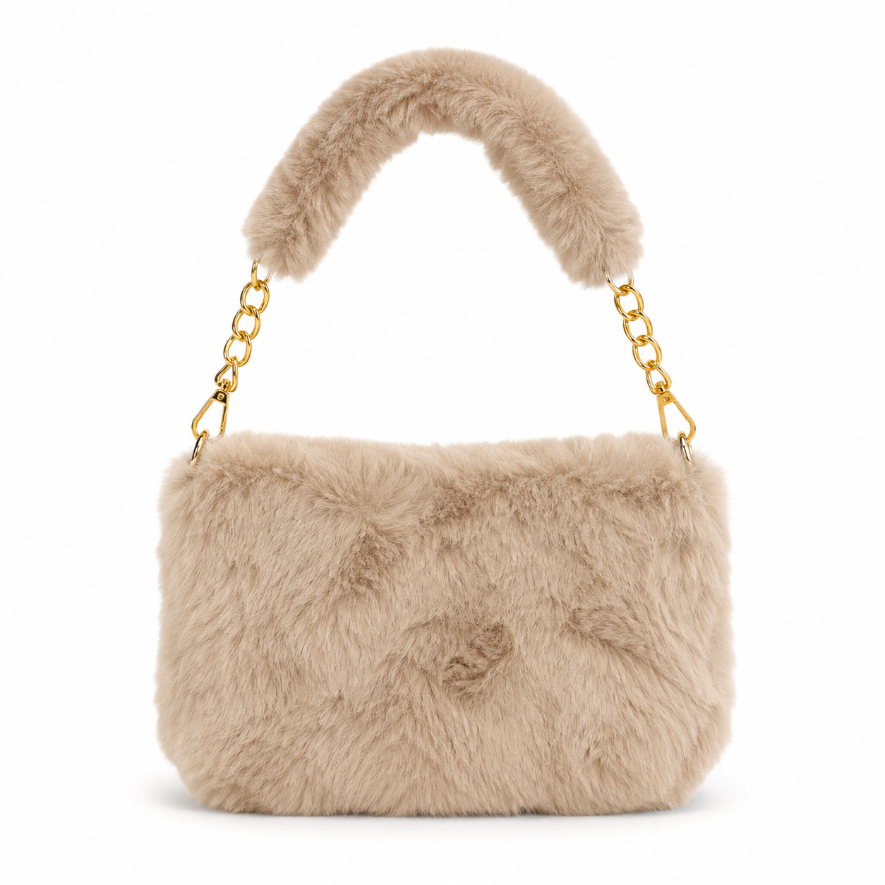 Faux Fur Mini Handbag / Shoulder Bag