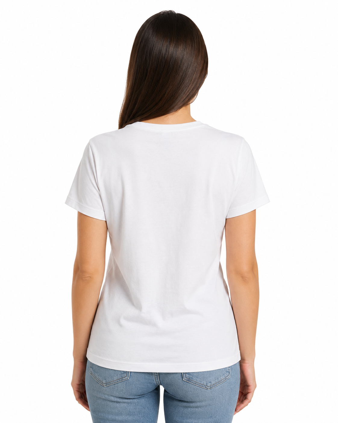 Women’s White Sea Shell Embroidered T-Shirt thumb 3