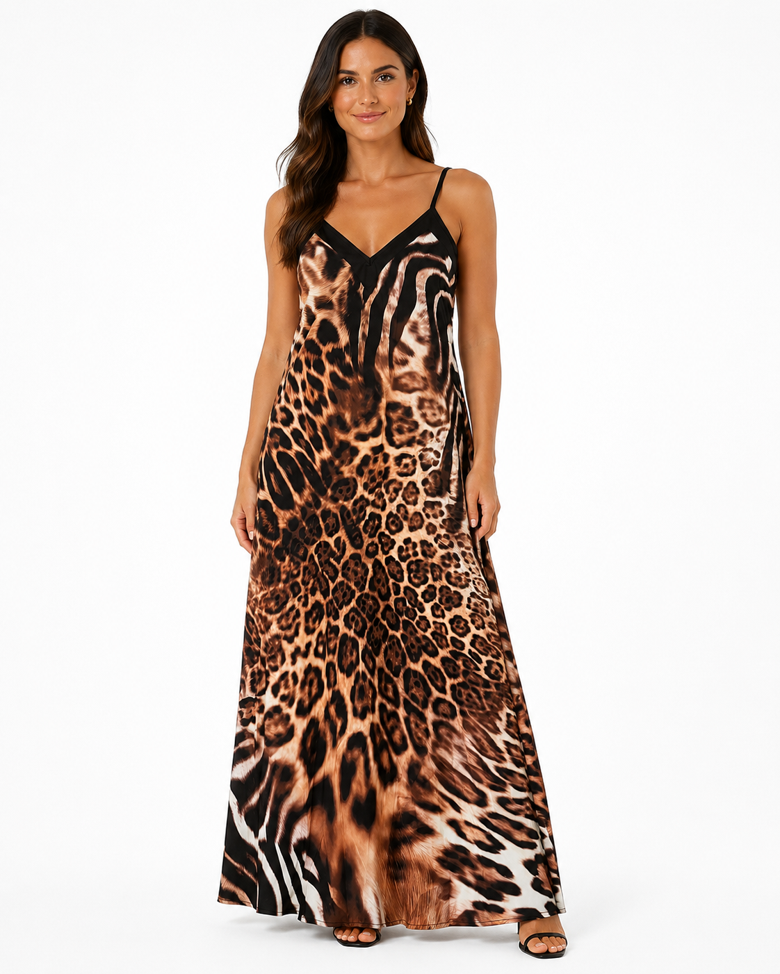 Women’s Animal Print Cami Maxi Dress thumb 2