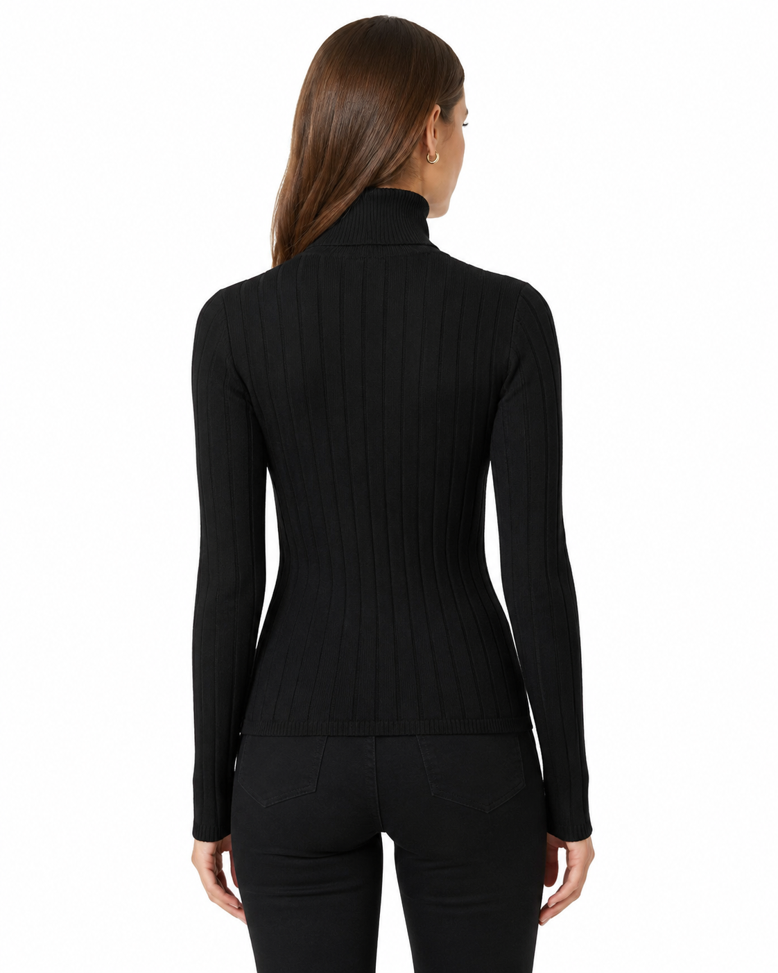 Women’s Ribbed Turtleneck Sweater thumb 5