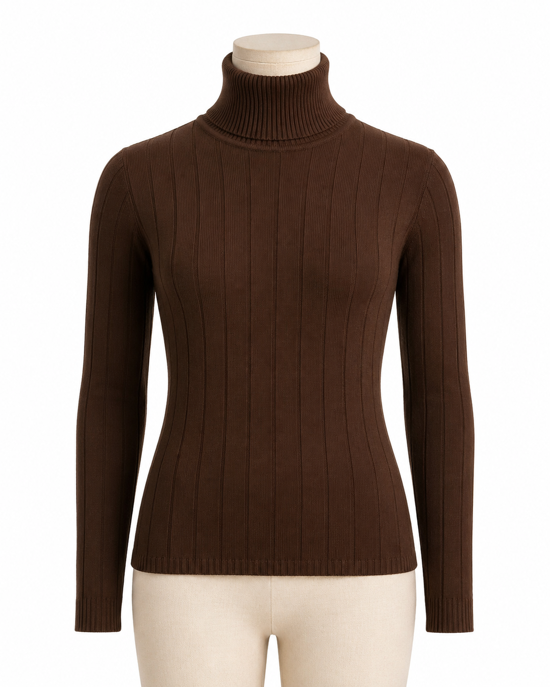 Women’s Ribbed Turtleneck Sweater thumb 6