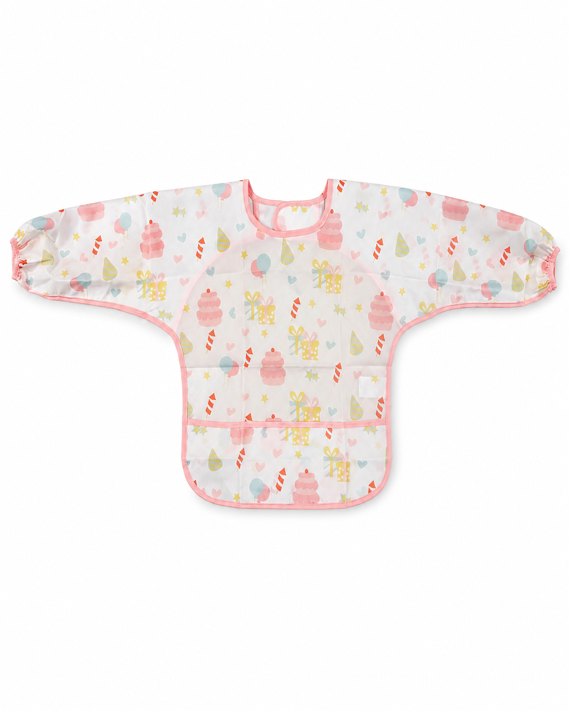 Baby Printed Long Sleeve Feeding Bib