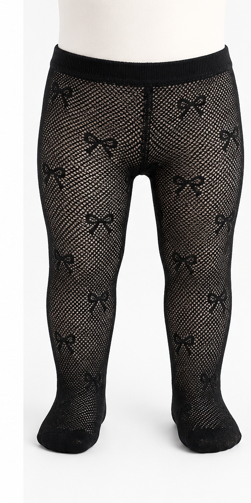 Baby Black Fishnet Knee High Socks thumb 2