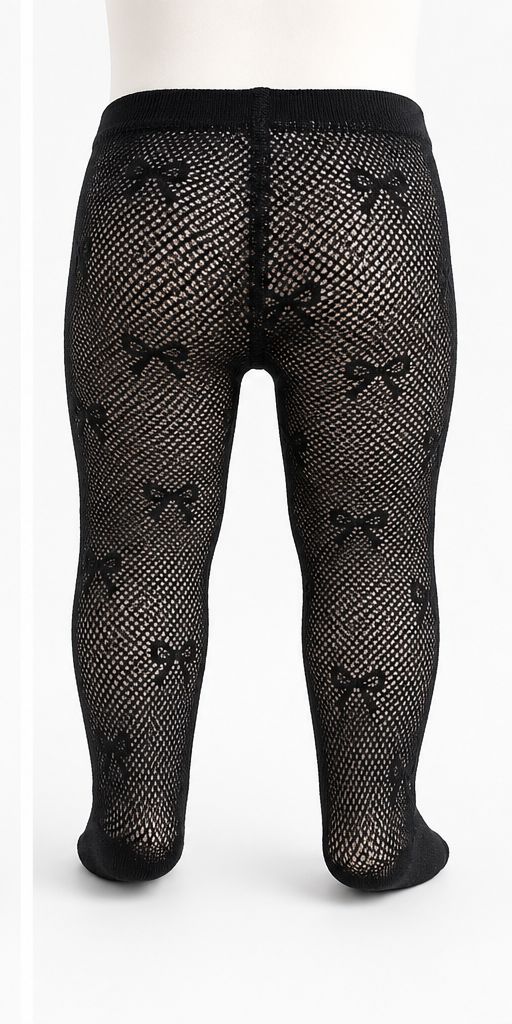 Baby Black Fishnet Knee High Socks thumb 3