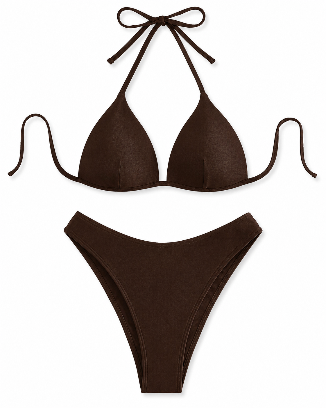 Padded String Bikini Set