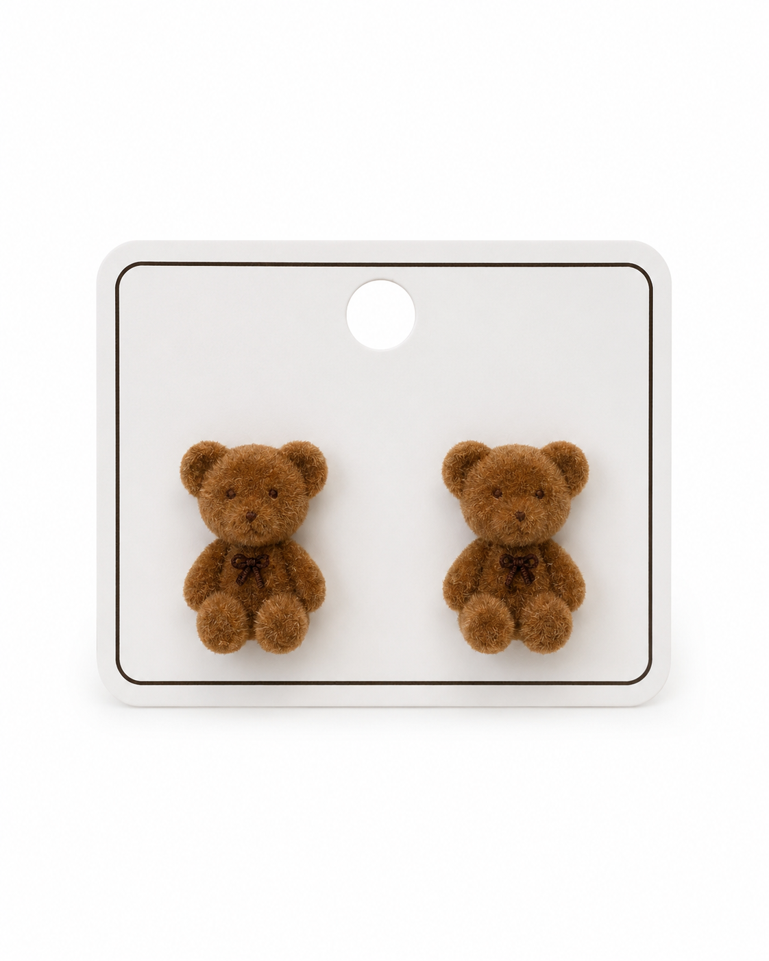 Mini Teddy Bear Stud Earrings