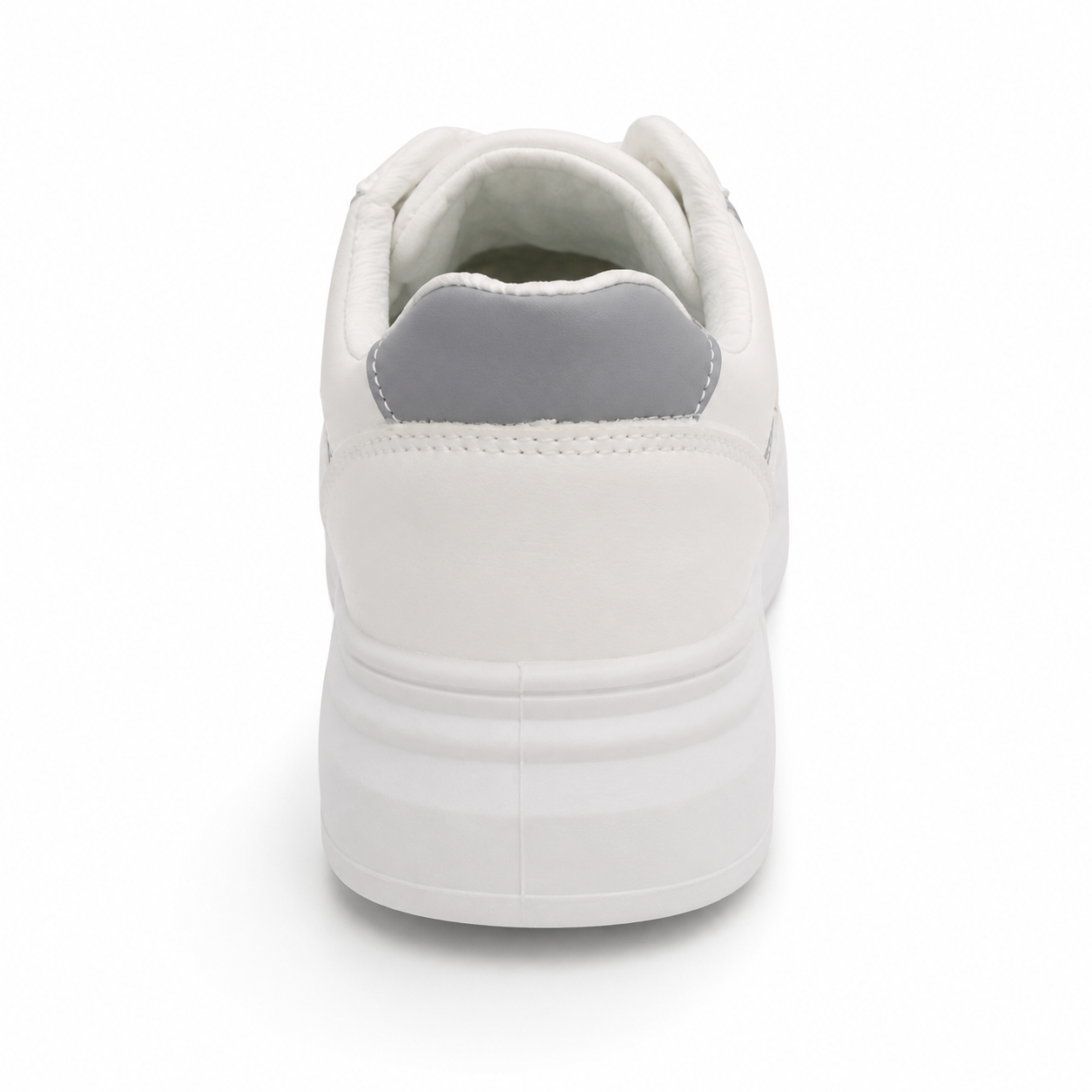 White Platform Casual Sneakers thumb 3
