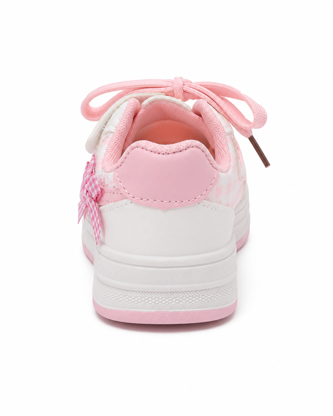 Girls Pink Bow Casual Sneakers thumb 3