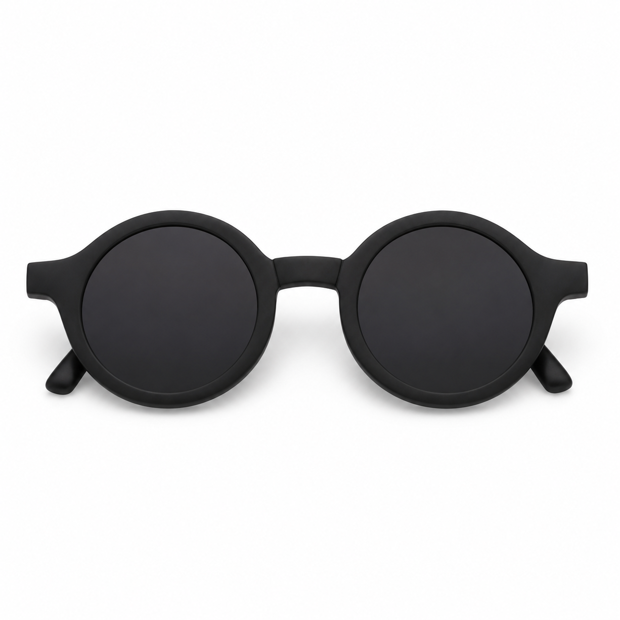 Foldable Round Sunglasses Set