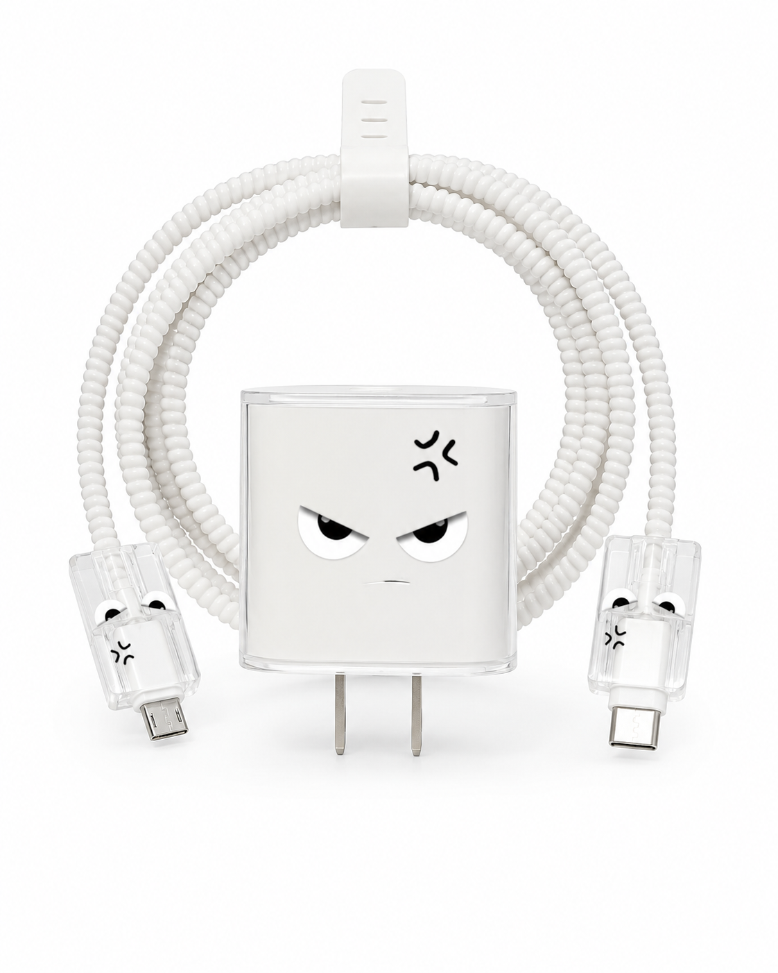 Cartoon Eye Charger Cover & Cable Protector Set thumb 3