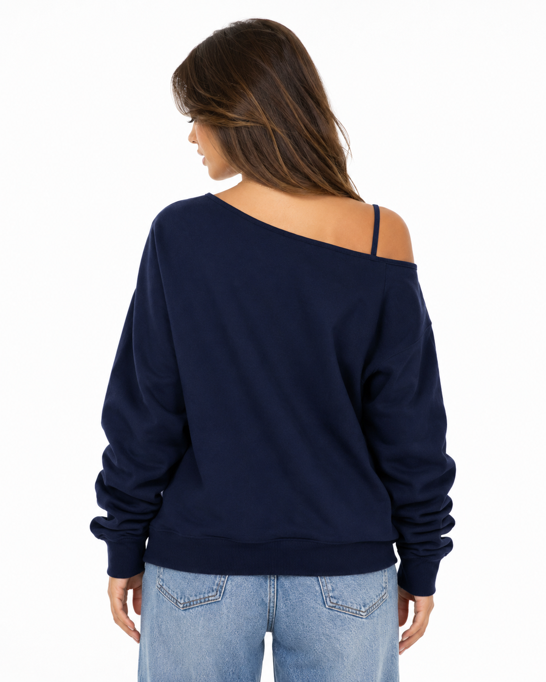 Teen Girls One-Shoulder Los Angeles Sweatshirt thumb 3