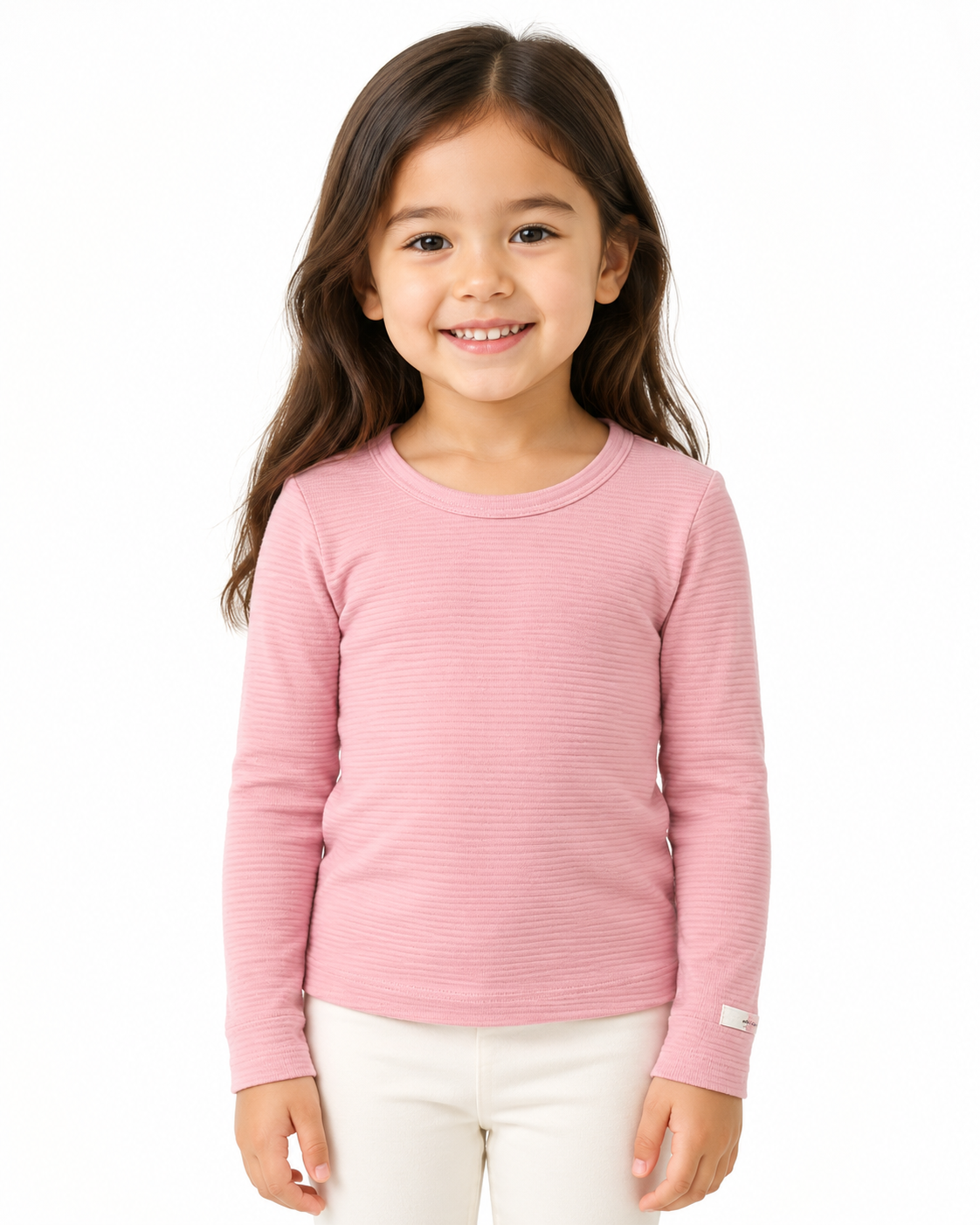 Baby Ribbed Long Sleeve Tops Set thumb 3