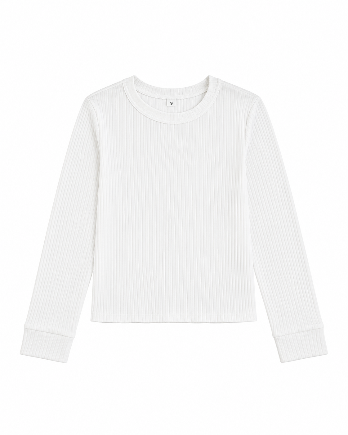 Baby Ribbed Long Sleeve Tops Set thumb 6