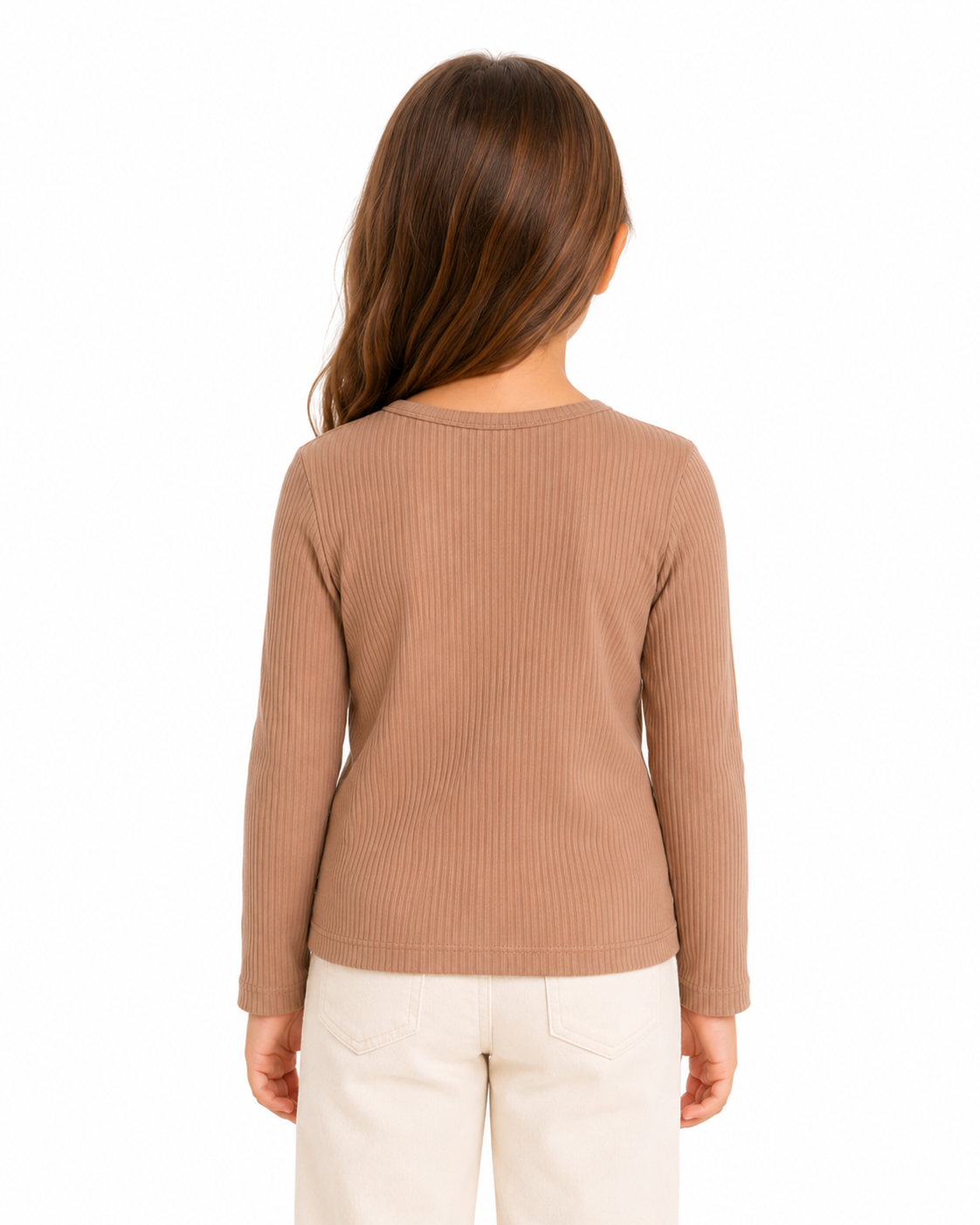 Baby Ribbed Long Sleeve Tops Set thumb 10