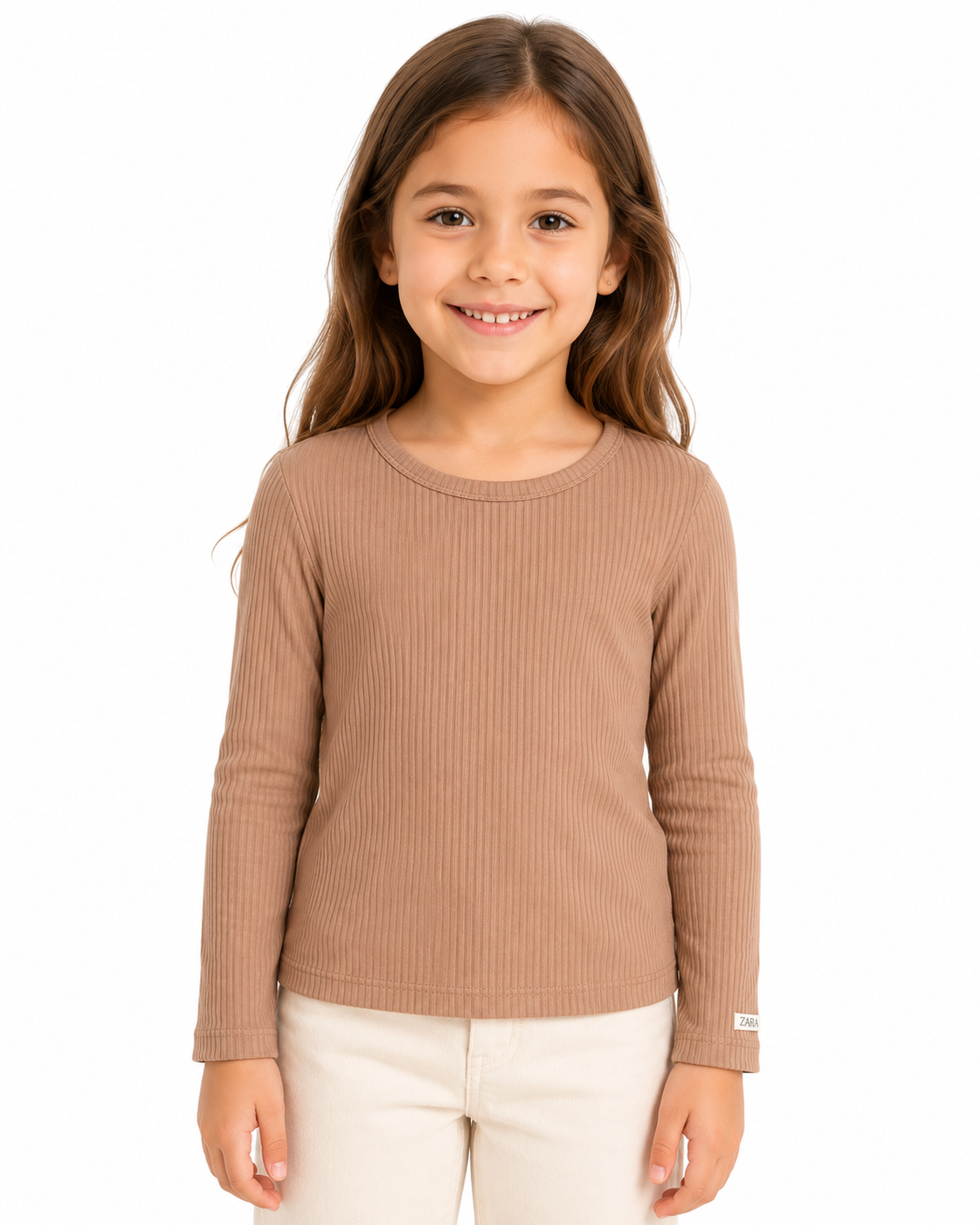Baby Ribbed Long Sleeve Tops Set thumb 11