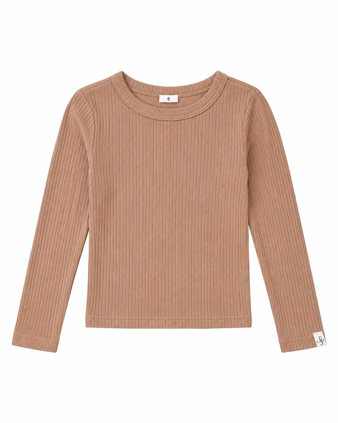 Baby Ribbed Long Sleeve Tops Set