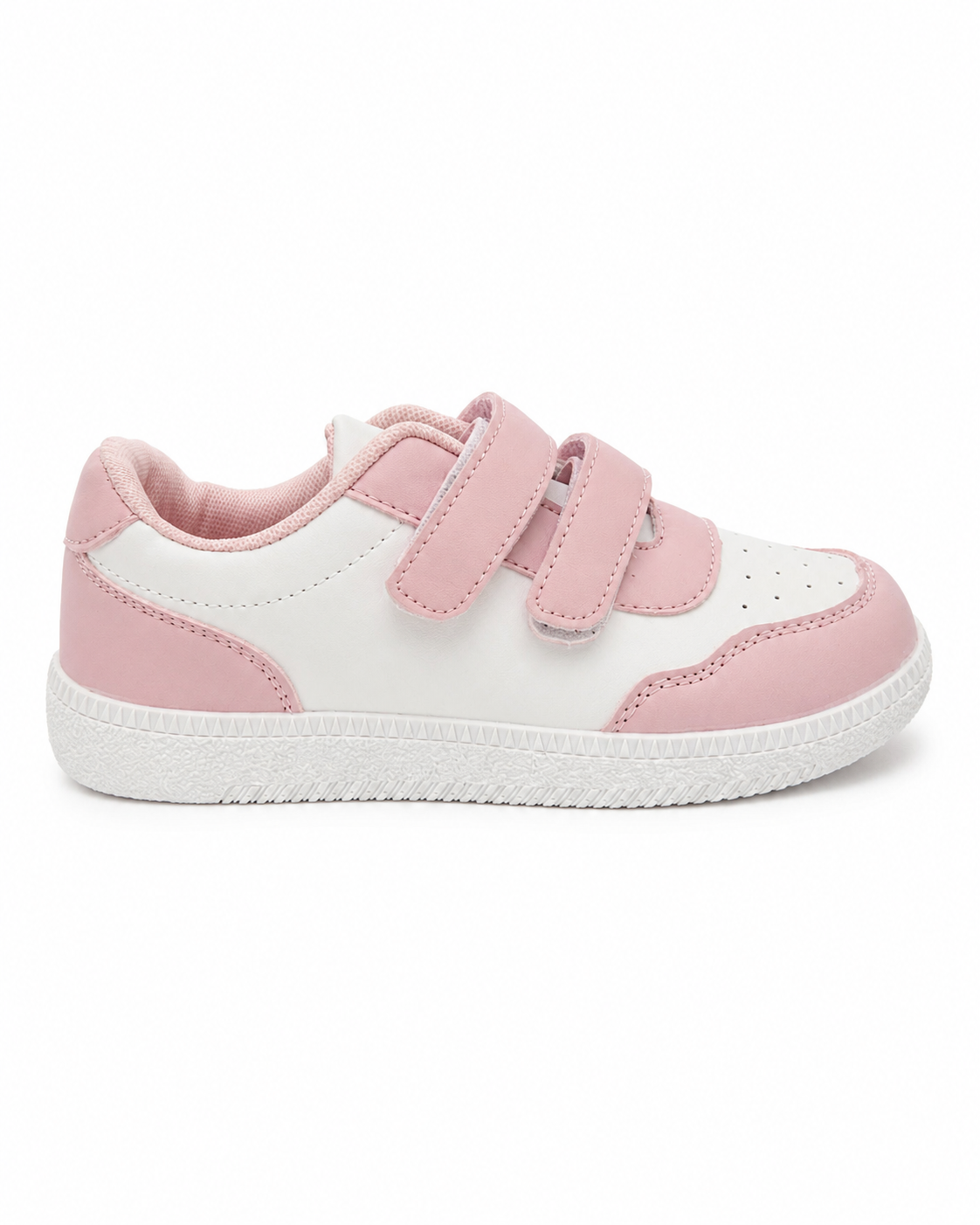 Kids Pink Velcro Casual Sneakers thumb 2
