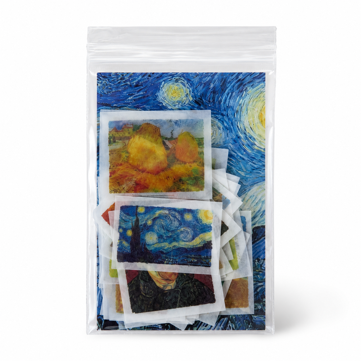 50pcs Vintage Art Washi Stickers thumb 3