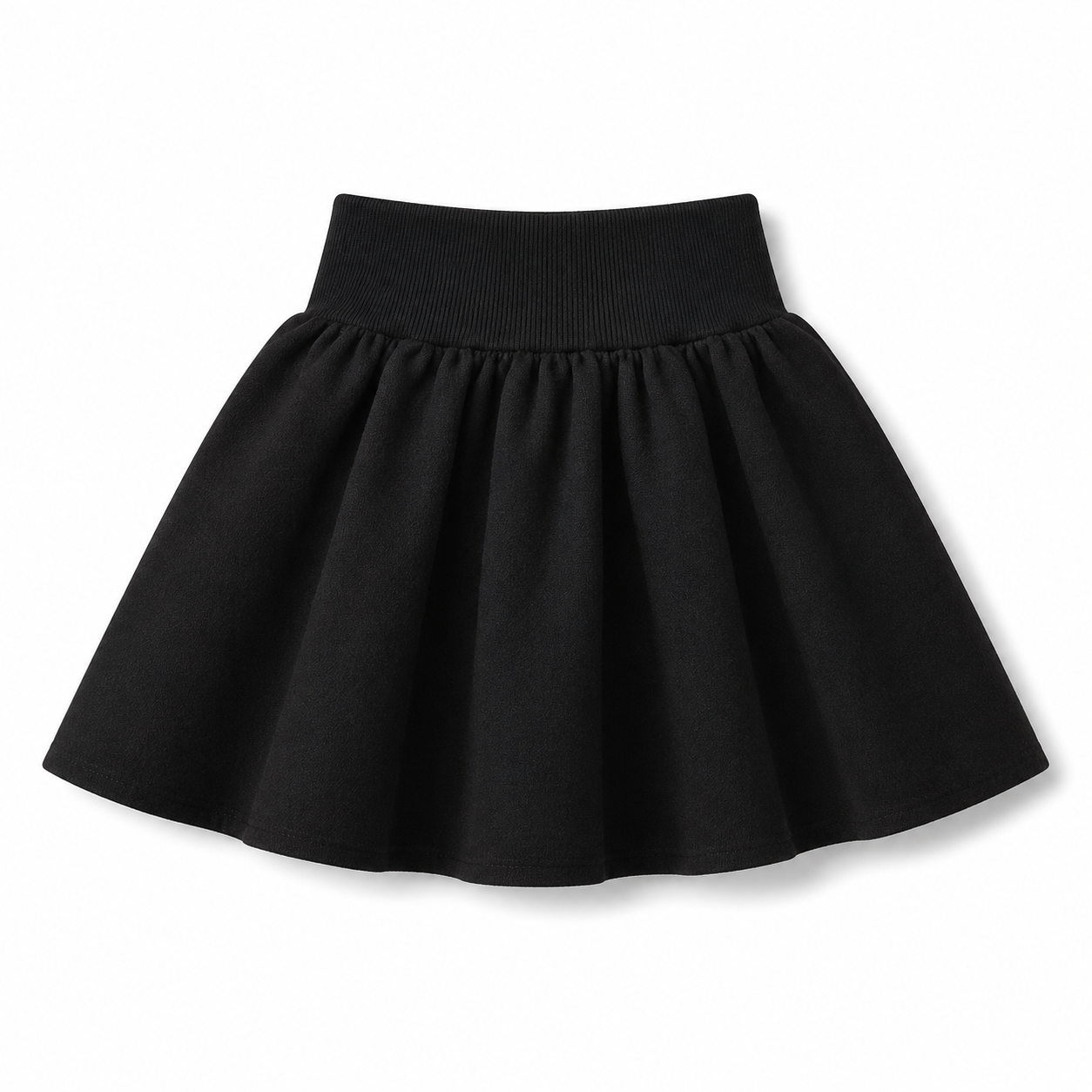 Young Girls Pleated Knit Skirt
