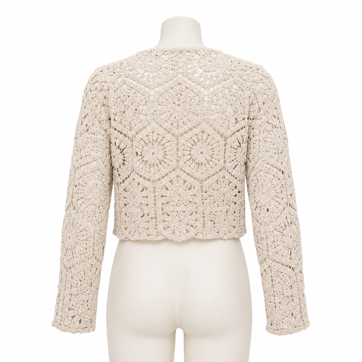 Women’s Crochet Knit Cardigan thumb 3