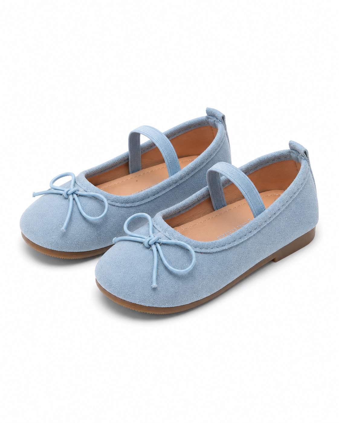Girls Bowknot Slip-On Shoes