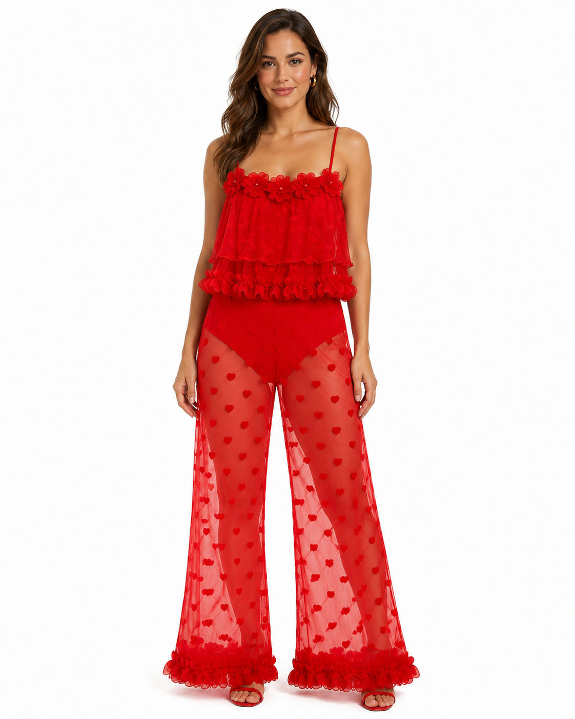 Women’s Mesh Pajama Set thumb 2