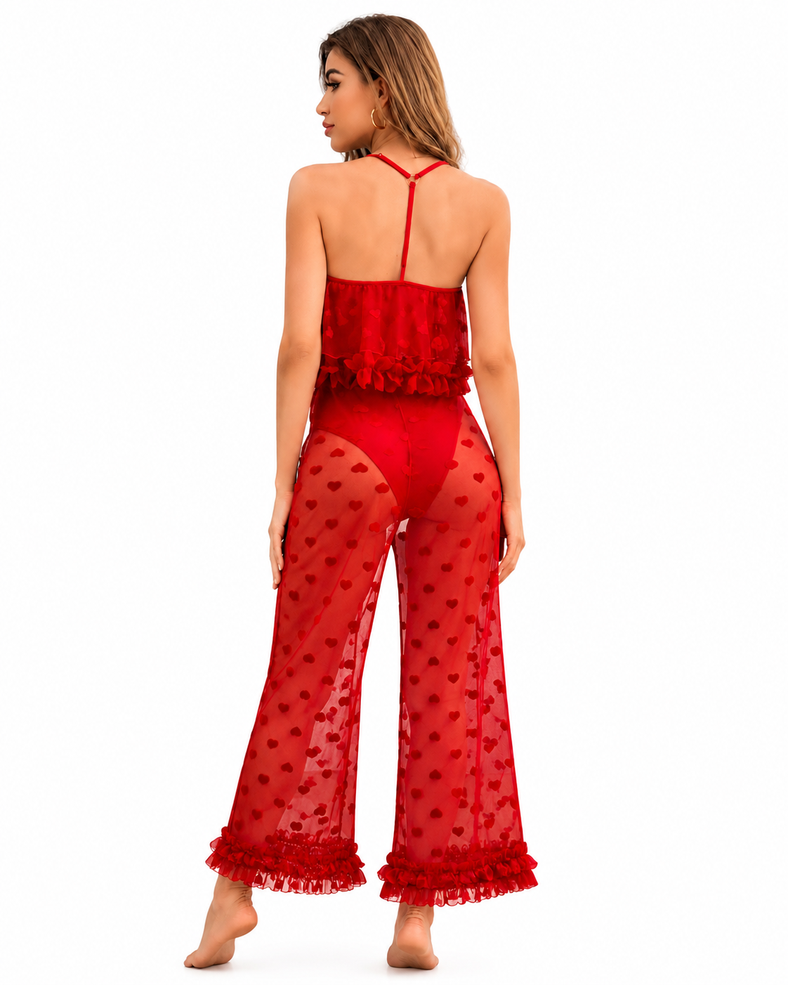 Women’s Mesh Pajama Set thumb 3
