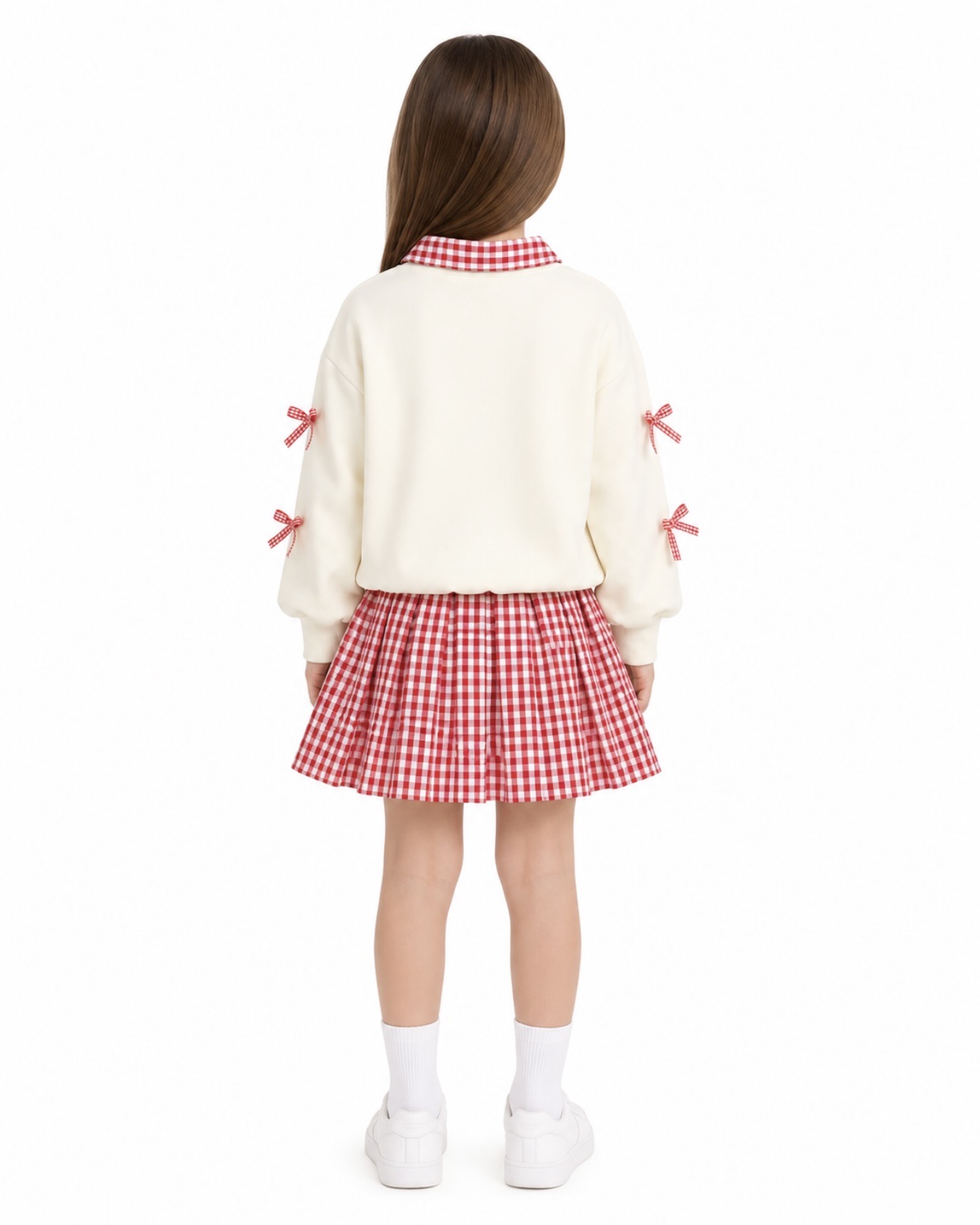 Kids Girls 2pcs Outfit / Cherry Skirt Set thumb 3