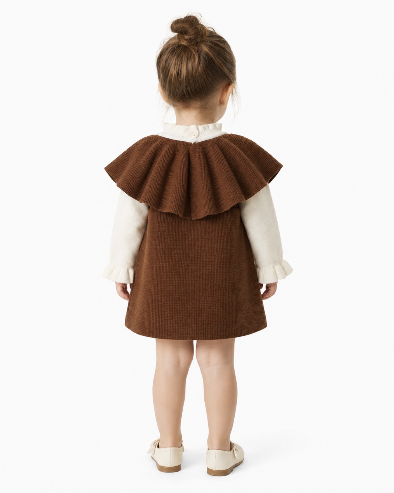 Baby Girl Winter Dress / Knitted Sweater Dress thumb 3