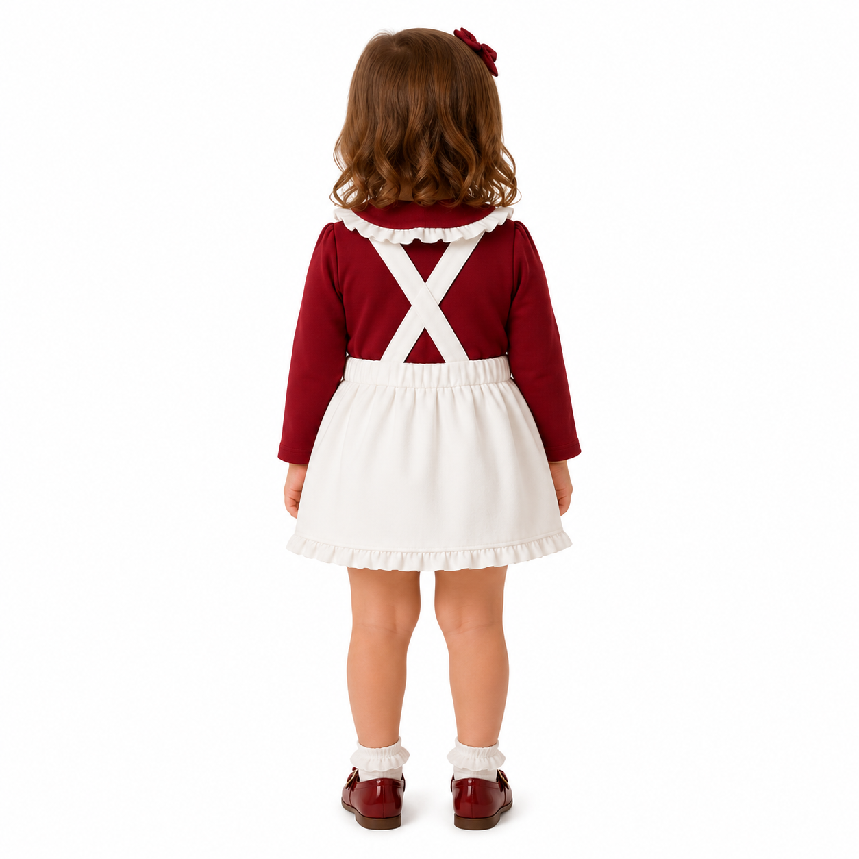 2pcs Baby Girl Outfit / Valentine Style Set thumb 3