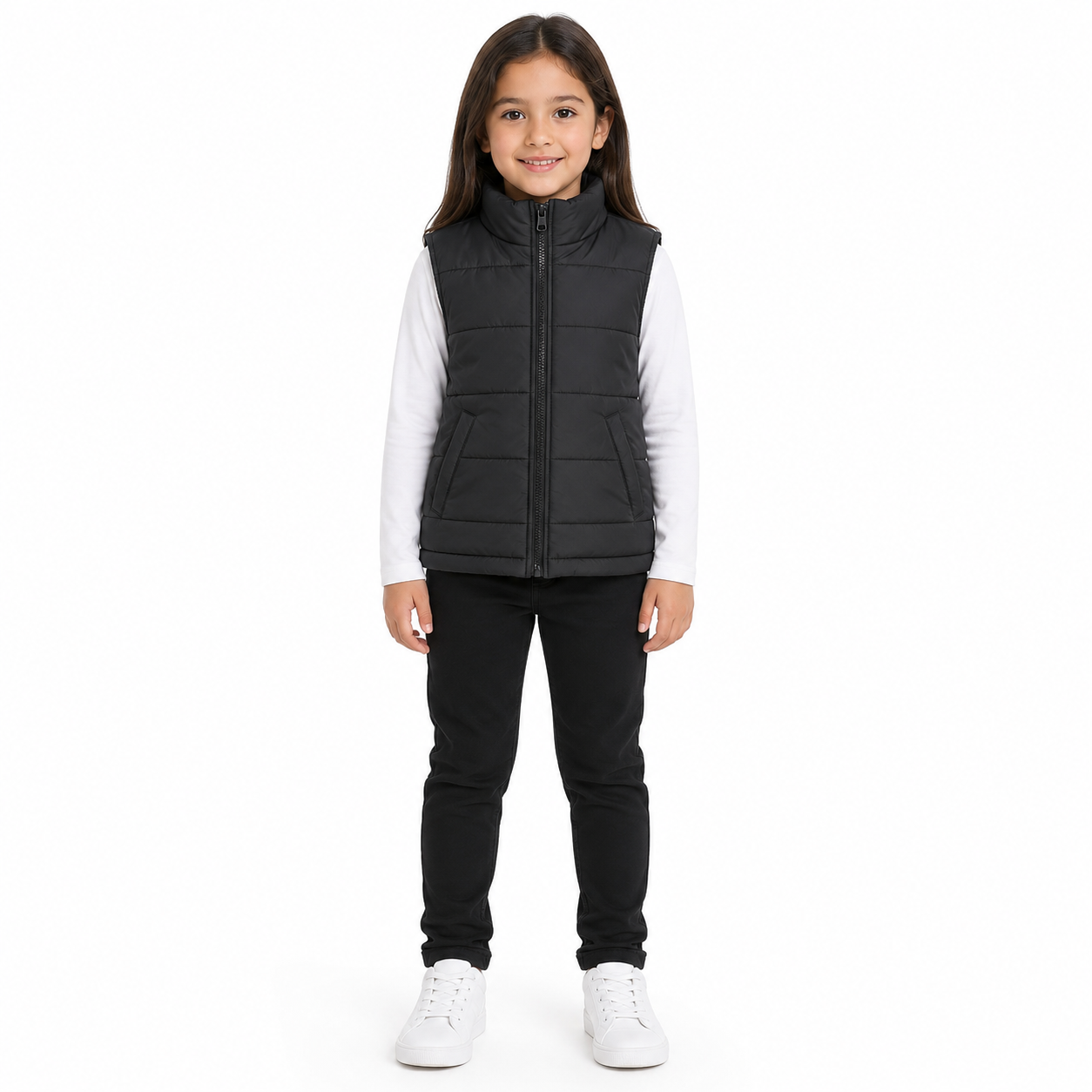 Kids Puffer Vest / Sleeveless Jacket thumb 2