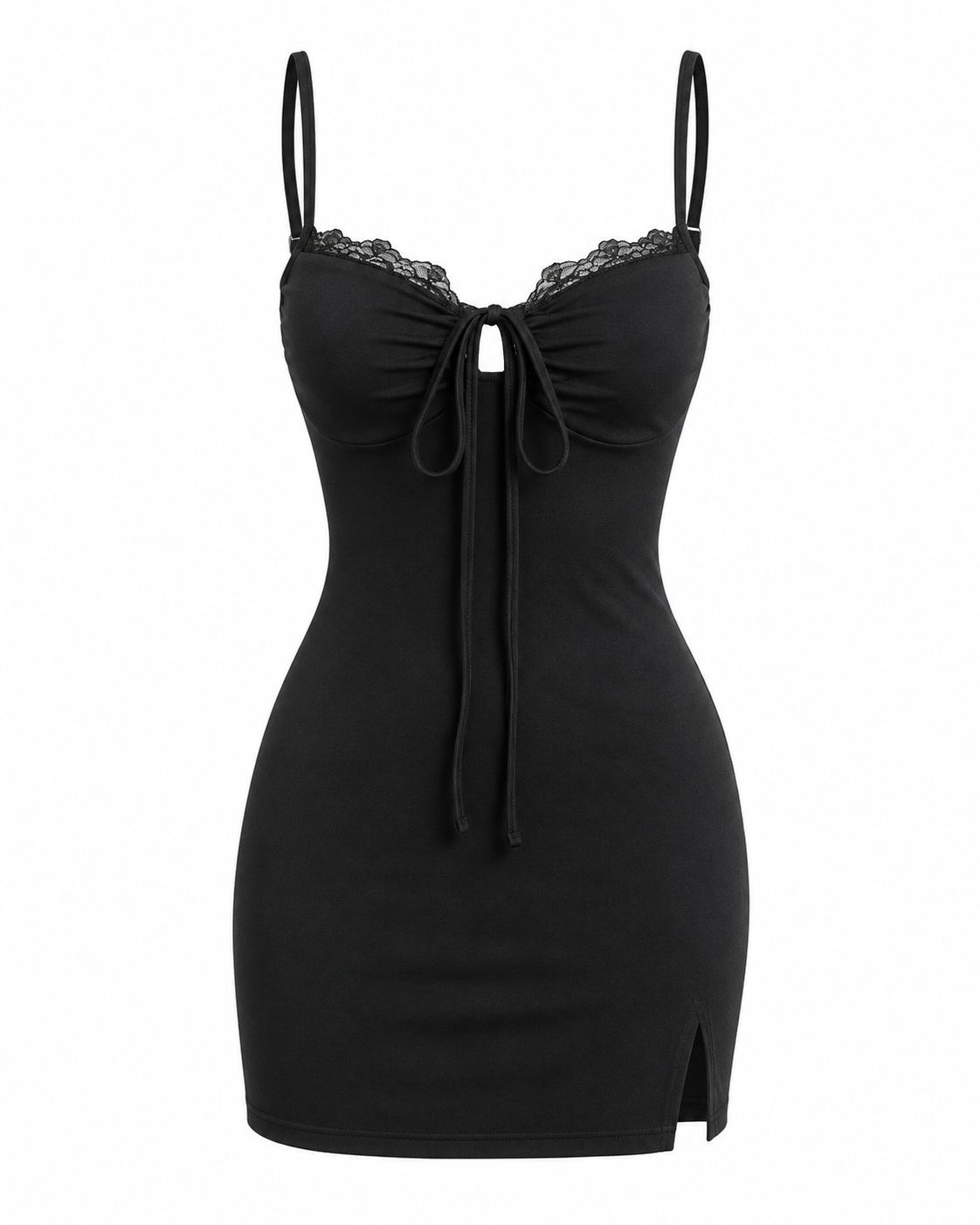Black Mini Bodycon Dress