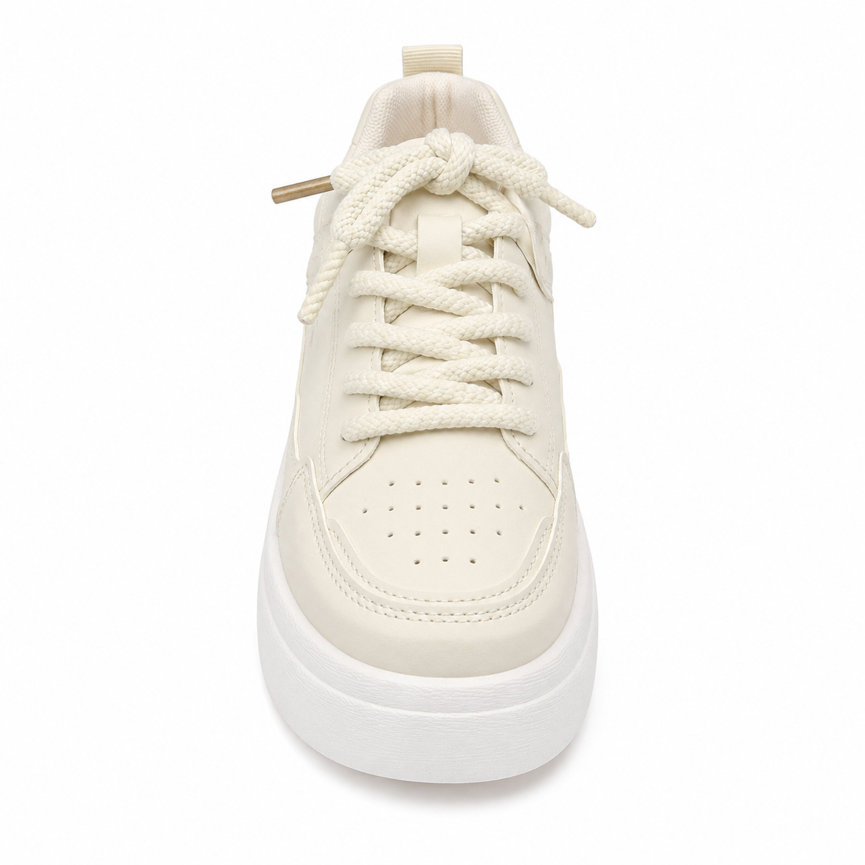 Women’s Beige Platform Sneakers