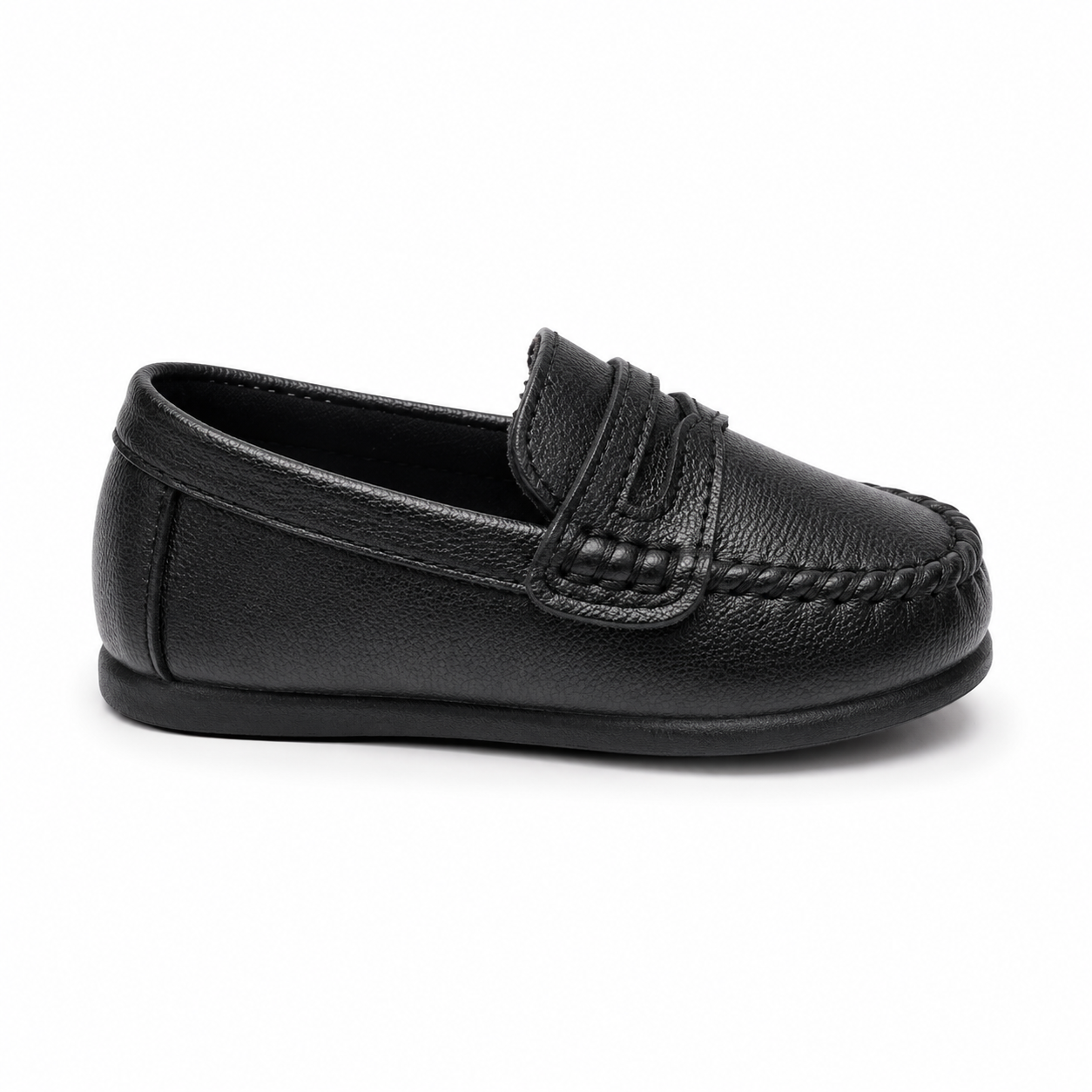 Black Slip-On Baby Boy Shoes thumb 2