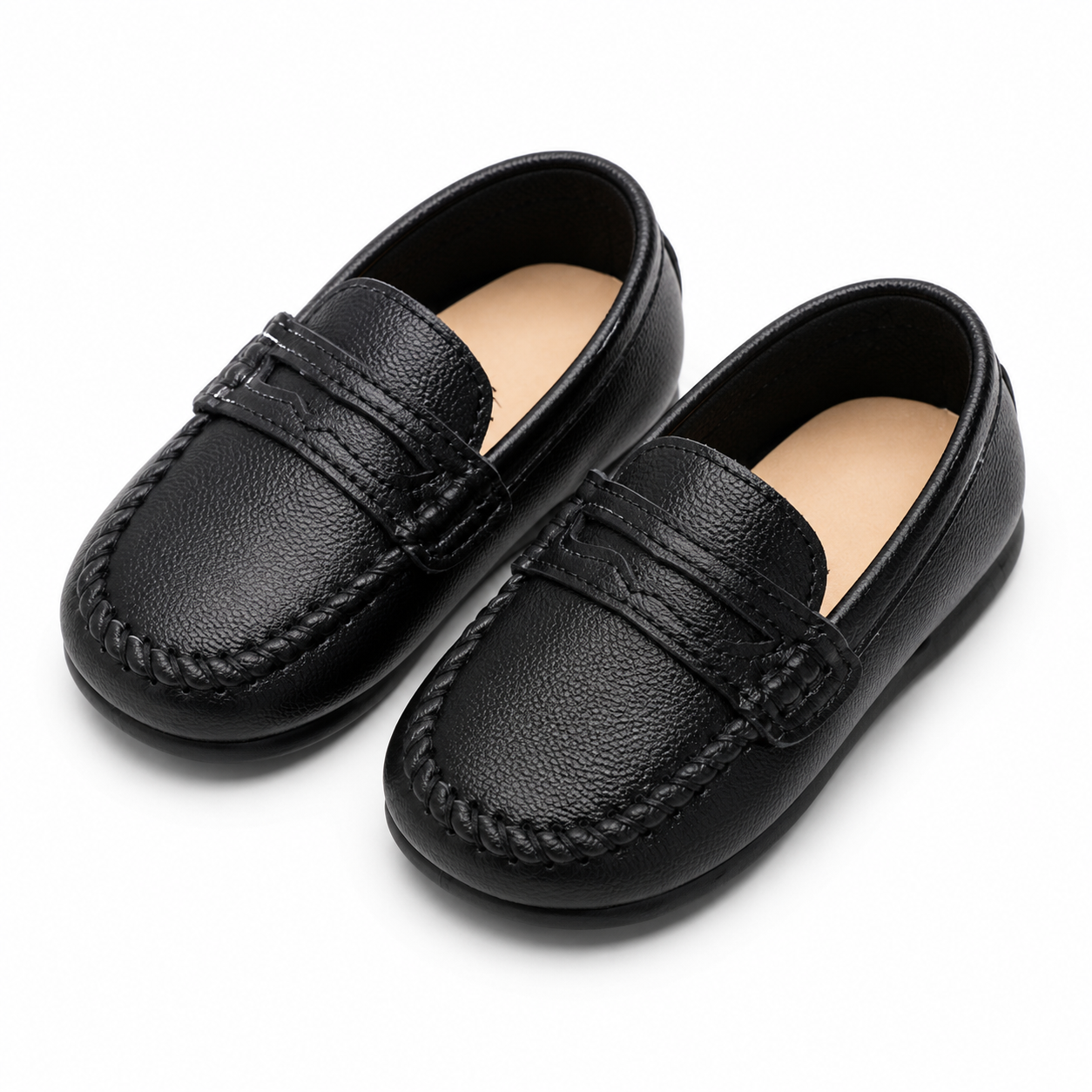 Black Slip-On Baby Boy Shoes thumb 3