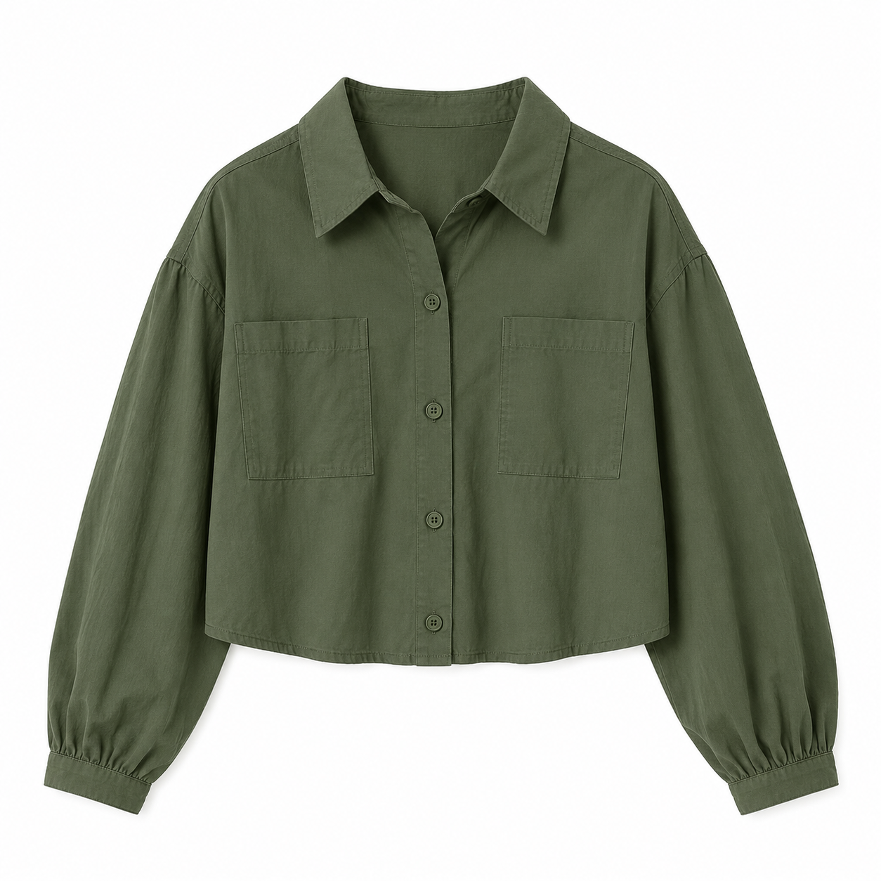 Women’s Casual Everyday Commute Versatile Solid Color Drop Shoulder Blouse