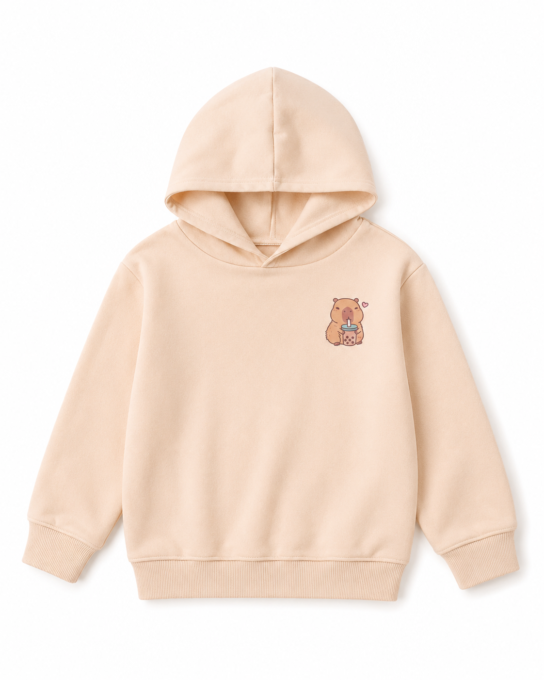 Tween Girls Casual Printed Pullover Sweatshirt, Thermal Lined